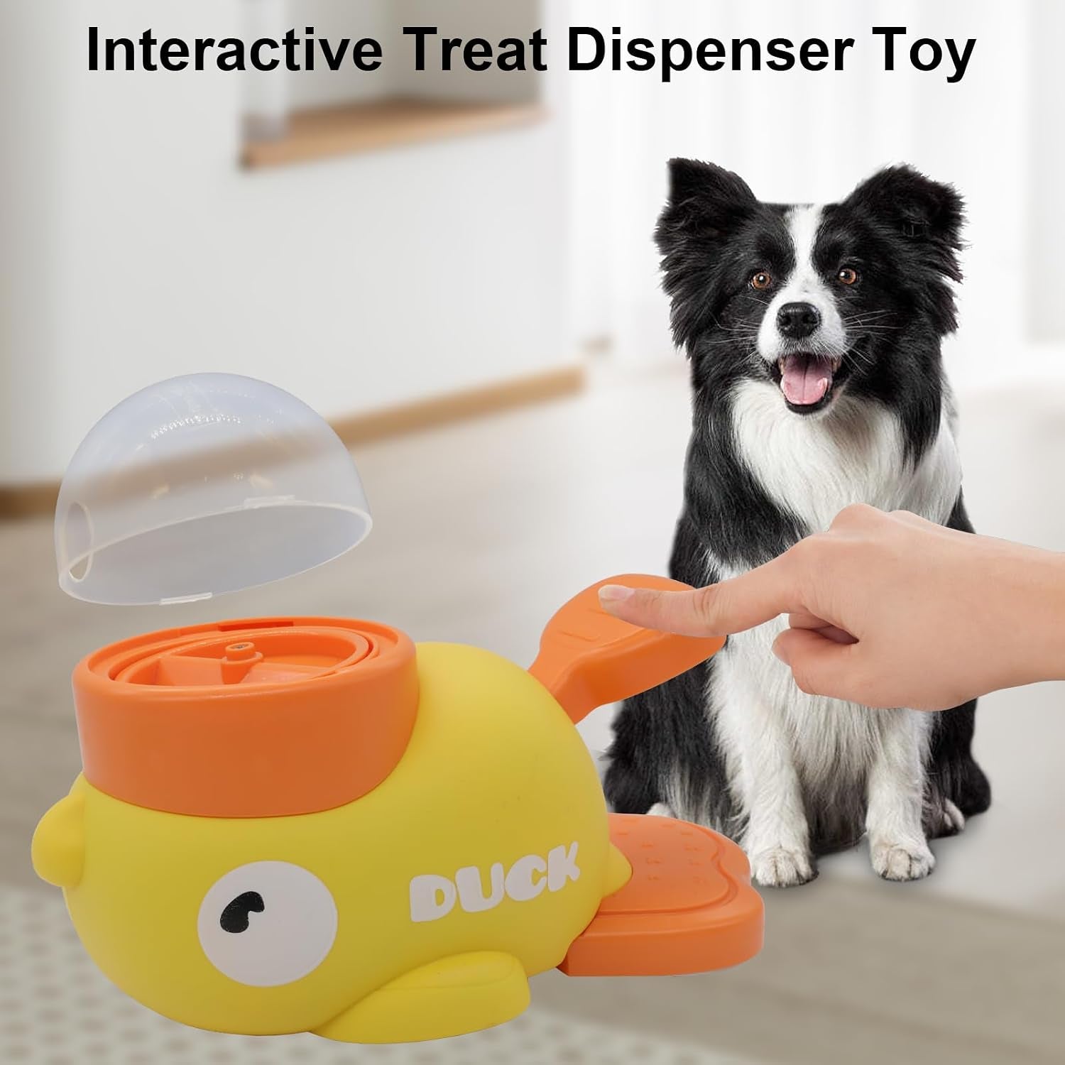 Interactive Treat Dispenser Toy — 2-In-1 Puzzle Slow Feeder