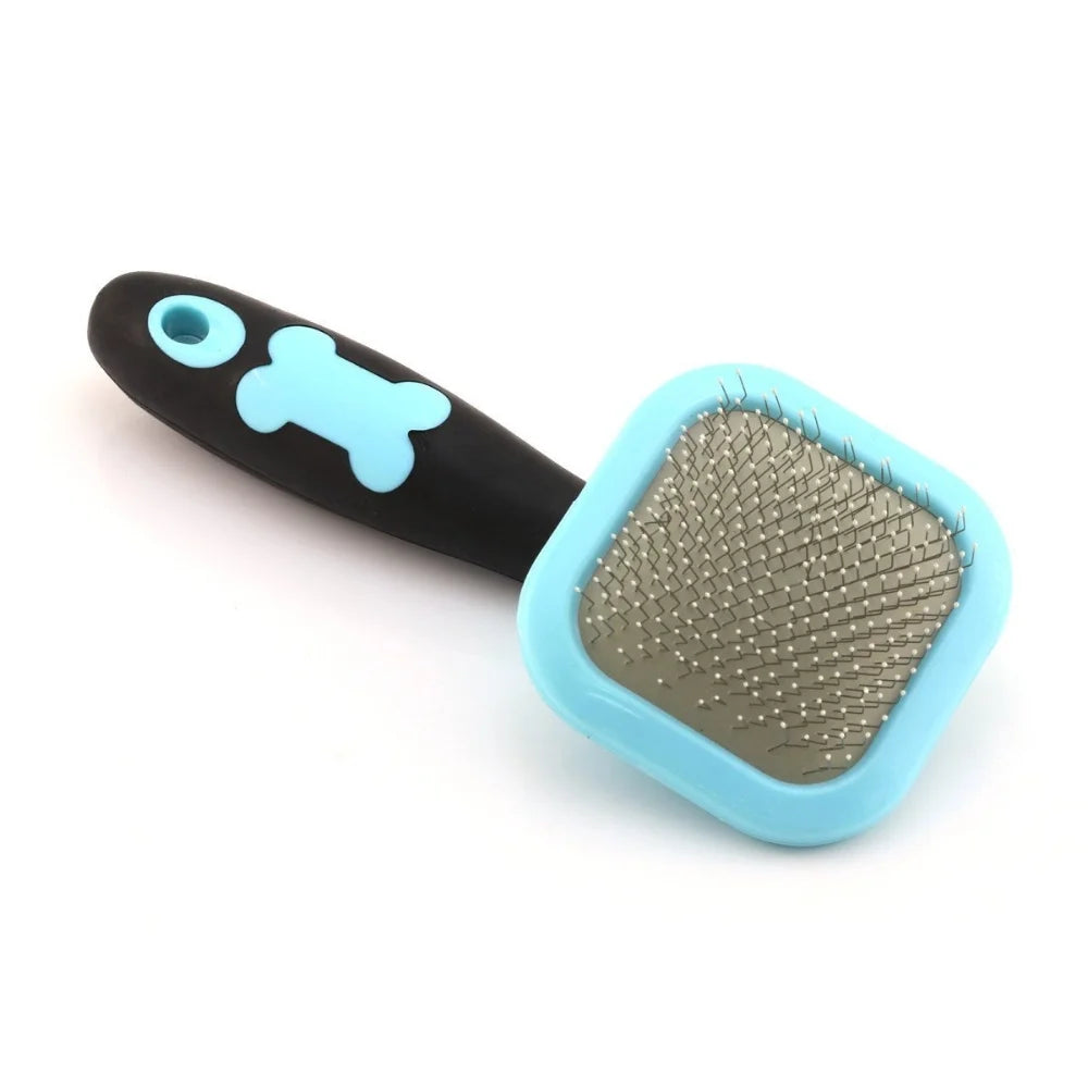 Self-Cleaning Slicker Brush for Shedding Dogs