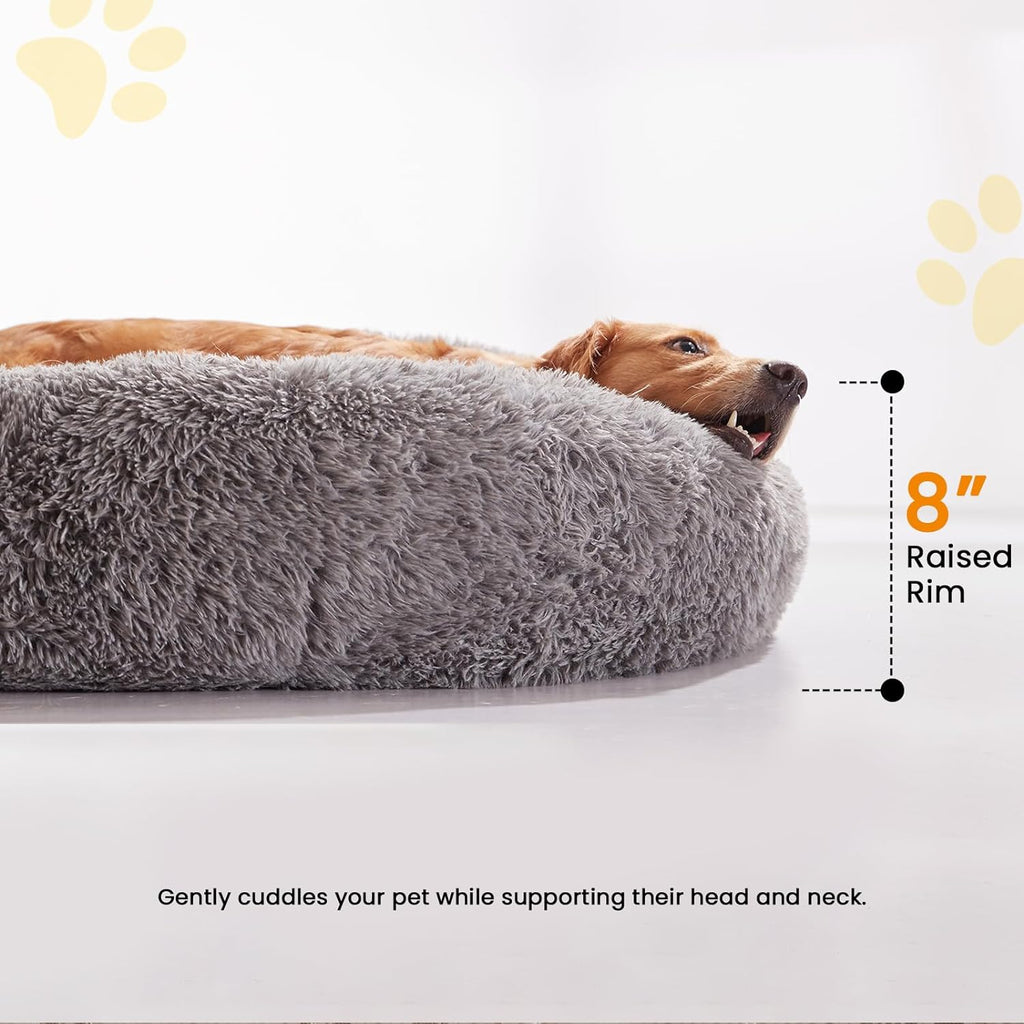 Calming Dog Bed — Anti-Anxiety Donut Cuddler, Washable