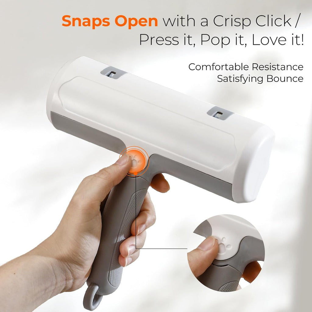 Reusable Pet Hair Remover Roller — Couch, Car & Bedding