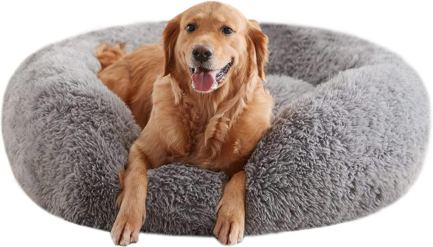 Calming Dog Bed — Anti-Anxiety Donut Cuddler, Washable