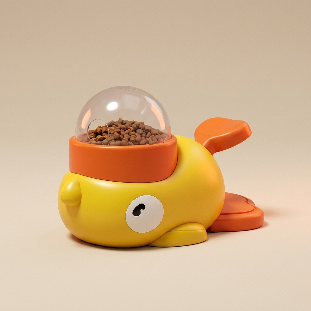 Treat Dispenser Puzzle Toy — Boredom Busting, Slow Feeding, Tail Wagging